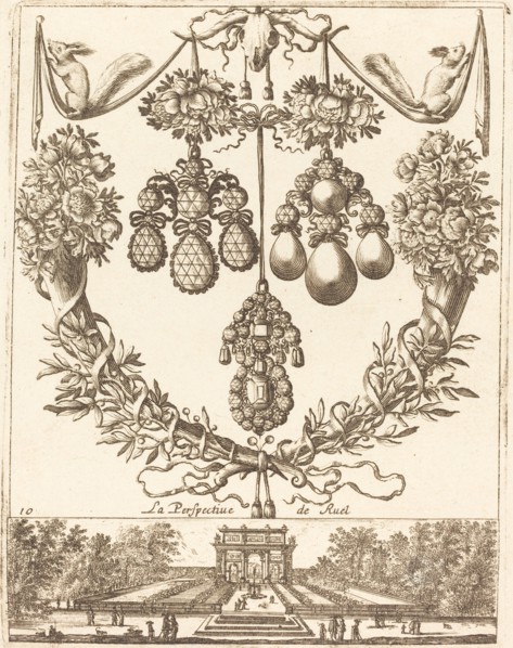 Perspective de Ruel, probably 1665.