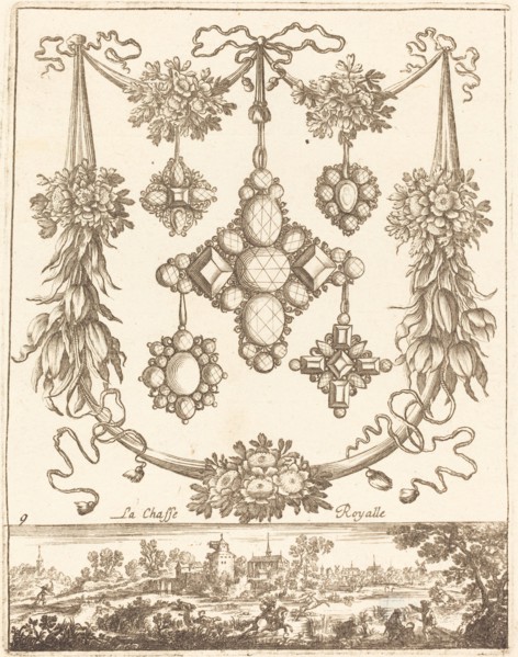 La chasse royalle, probably 1665.