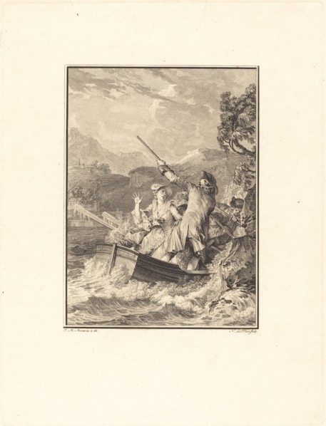 La barque.