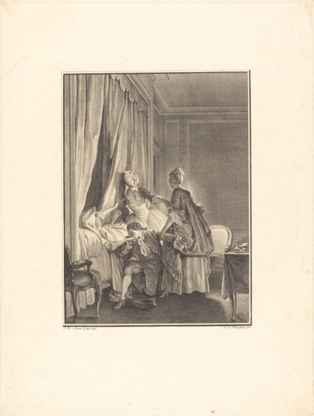 L'inoculation de l'amour, 1775/1776.