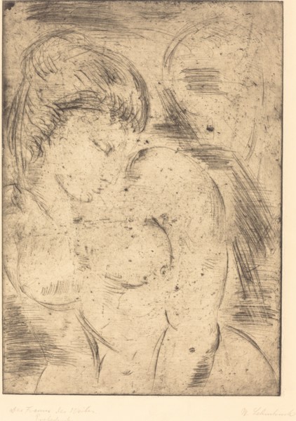 Woman's Dream (Der Traum des Weibes), 1914.