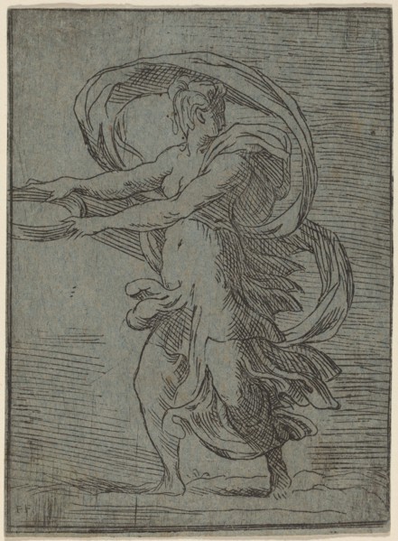 Woman Carrying a Tray, 1527/1530.