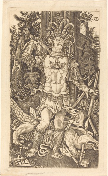 Saint George Standing, 1533.