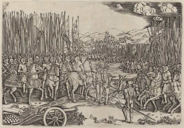 The Two Armies at the Battle of Ravenna, probably c. 1512/1513.