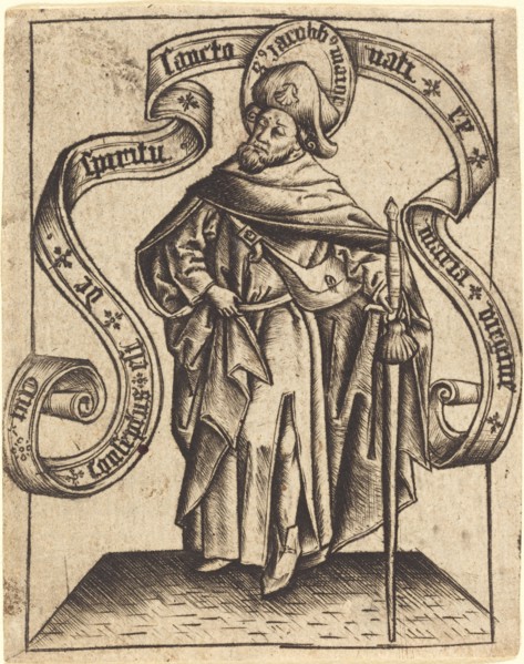 Saint James the Greater, c. 1465.