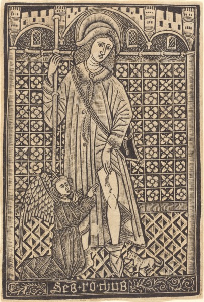 Saint Roche, 1480 or after.
