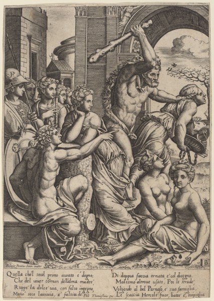 Envy Driven from the Temple of the Muses.