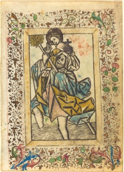 Saint Christopher, c. 1460.