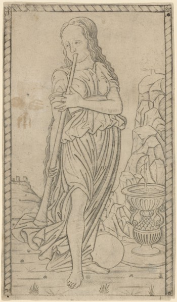 Caliope (Calliope), c. 1465.