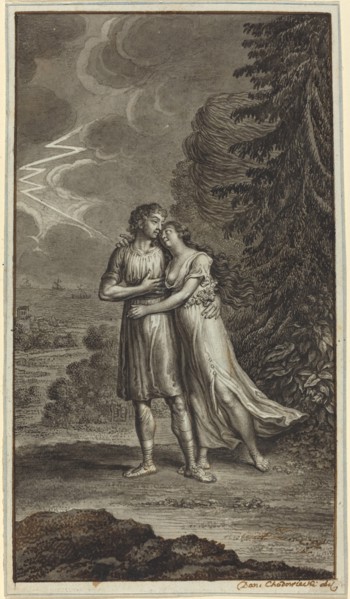 Lovers in a Thunderstorm.