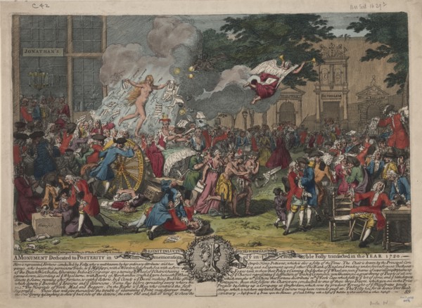 A monument dedicated to posterity in commemoration of ye incredible folly transacted in the year 1720,  1763 - 1793.