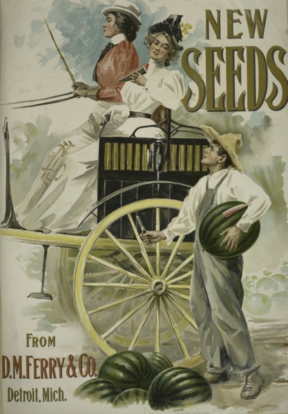 New seeds, c1895 - 1917.