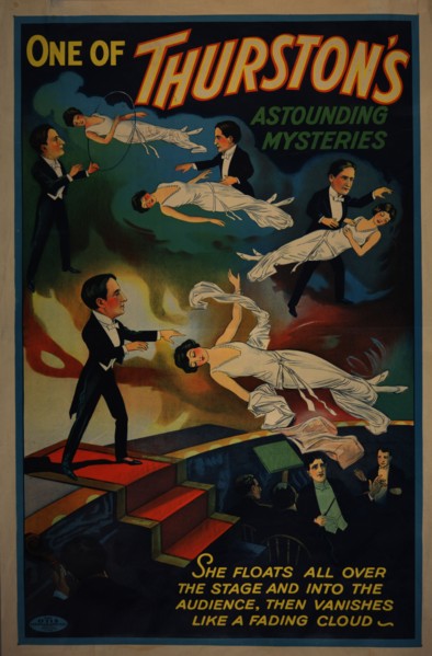 One of Thurston's astounding mysteries, c1906 - 1925. [Publisher: Otis Lithograph; Place: Cleveland, Ohio]