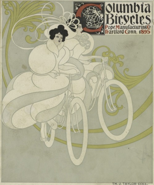 Columbia Bicycles, c1895.