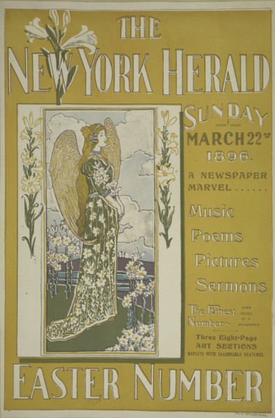 The New York herald. Sunday March 22nd 1896, c1893 - 1897.