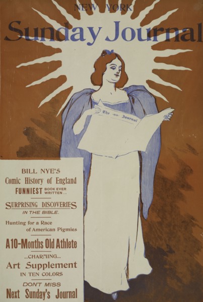 New York Sunday journal. [May 3, 1896], c1893 - 1897.