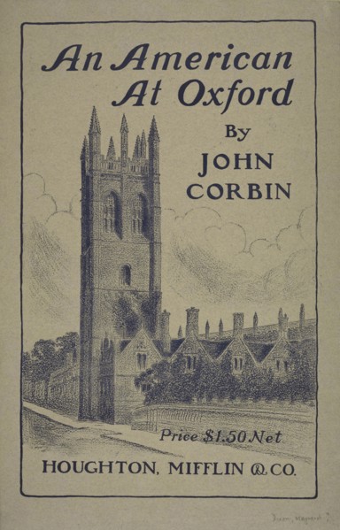 An American at Oxford, c1895 - 1911. Originally published: