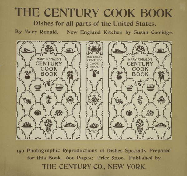 The century cook-book, c1895 - 1911. Published: 1895