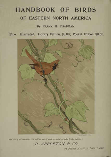 Handbook of birds of eastern north America, c1895.
