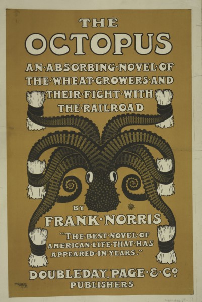 The octopus, c1895 - 1911. Published: 1901