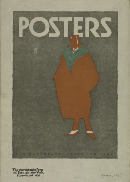 Posters, c1895 - 1911. circa 1910