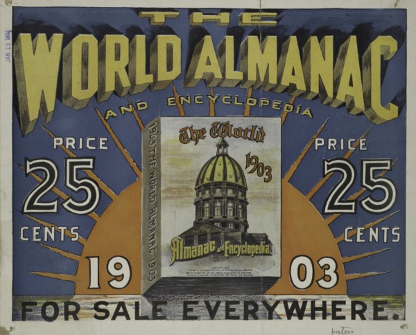 The world almanac, c1895 - 1911. Published: 1903