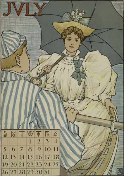 July, c1887 - 1922.