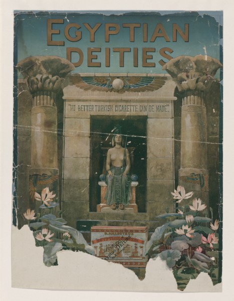 Egyptian deities: no better Turkish cigarette can be made, c1904.