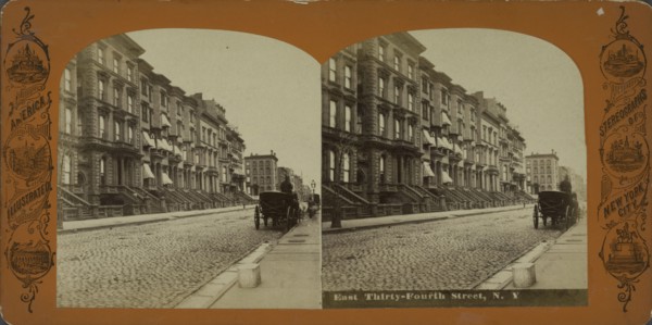 East 34th Street, N.Y., c1850-1930.   Additional Title(s): America illustrated, stereographs of New York City.
