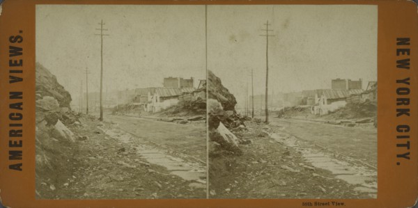 58th Street view, c1850-1930.   Additional Title(s): American views. New York City.