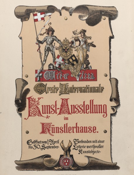 Hans Makart: Erste Internationale Kunstausstellung im Künstlerhause..., c1915. Creator: R von Waldheim.
