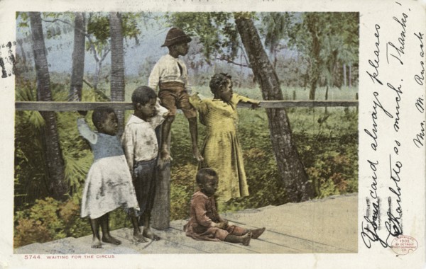 Waiting for the Circus, 1900 - 1902.