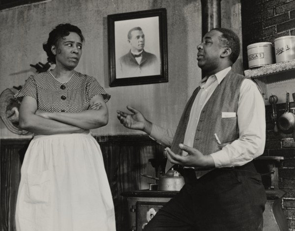Woman and man, 1935 - 1939.