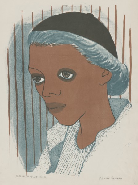 Girl with Blue Hair, ca.1935 - 1943.