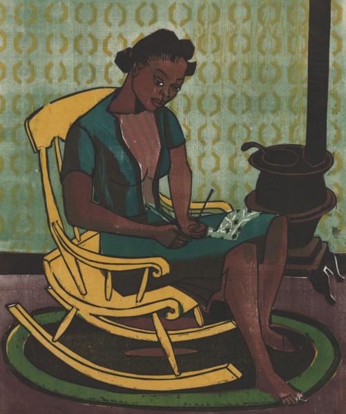 Yellow Rocker, ca.1935 - 1943.