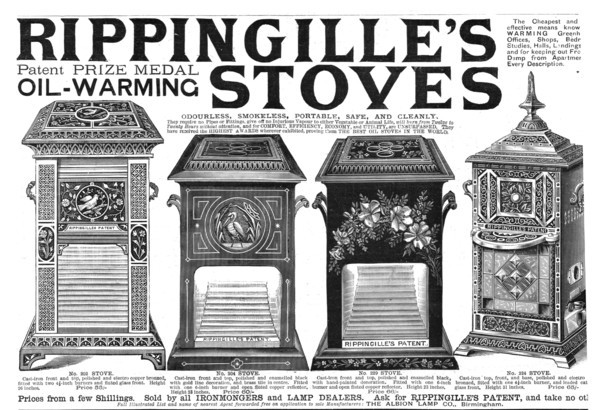 ''Rippingille's Stoves', 1890. Creator: Unknown.