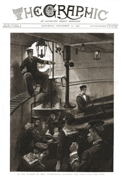 ''The Graphic, Front Cover Saturday, November 22, 1890', 1890. Creator: Unknown.