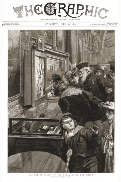 ''The Graphic, Front Cover Saturday, July 25, 1891', 1891. Creator: R Barnes.