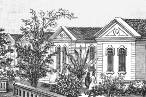 ''The de Soysa Lying-In Home and Medical Museum, Colombo', 1891 Creator: LK van Dort.