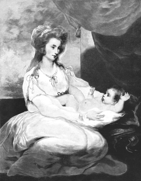 ''The Viscountess St Asaph and Child"; after Sir Joshua Reynolds, PRA', 1891. Creator: Unknown.