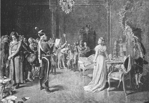 ''Pictures of the Year - IX. "Proscribed: An Incident in the French Revolution", 1891. Creator: Unknown.
