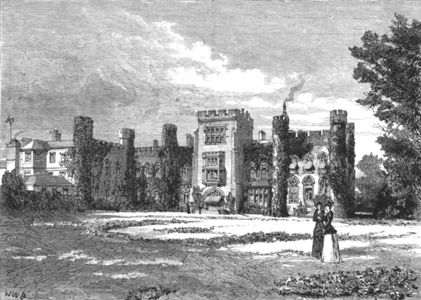 ''The home of TRH Prince and Princess Christian, The Exterior, Cumberland Lodge', 1891. Creator: Unknown.