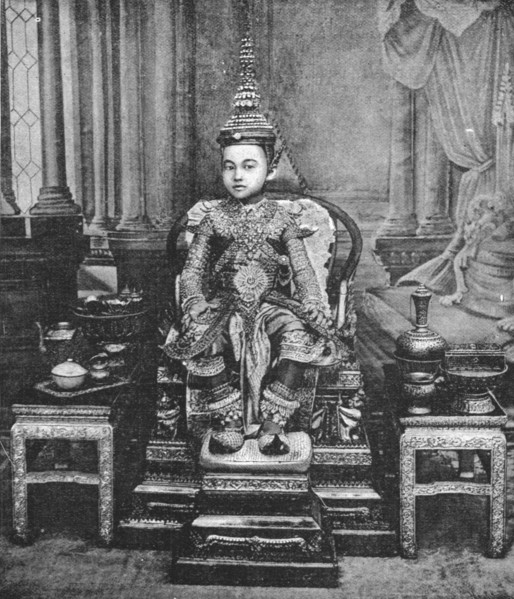 ''The Royal Family of Siam, Siam and the Siamese; The Crown Prince of Siam in State Robes', 1891. Creator: Unknown.