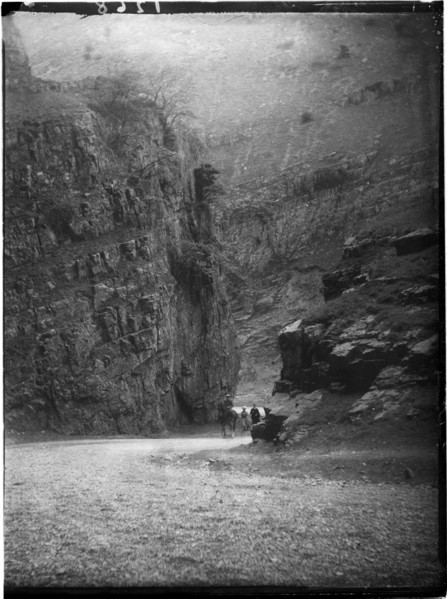 Cheddar Gorge, Cliff Road, Cheddar, Sedgemoor, Somerset, 1907. Creator: Katherine Jean Macfee.
