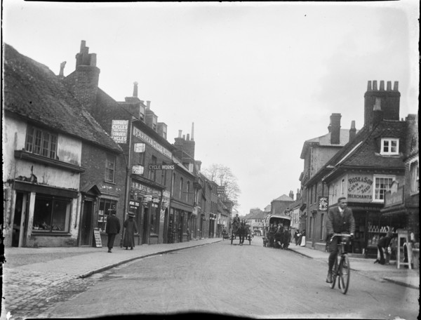 East Street, Farnham, Waverley, Surrey, 1909. Creator: Katherine Jean Macfee.