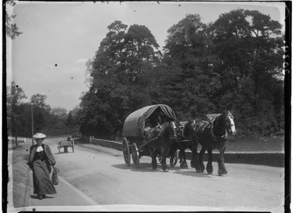 Mill Bridge, Frensham Road, Frensham, Waverley, Surrey, 1909. Creator: Katherine Jean Macfee.
