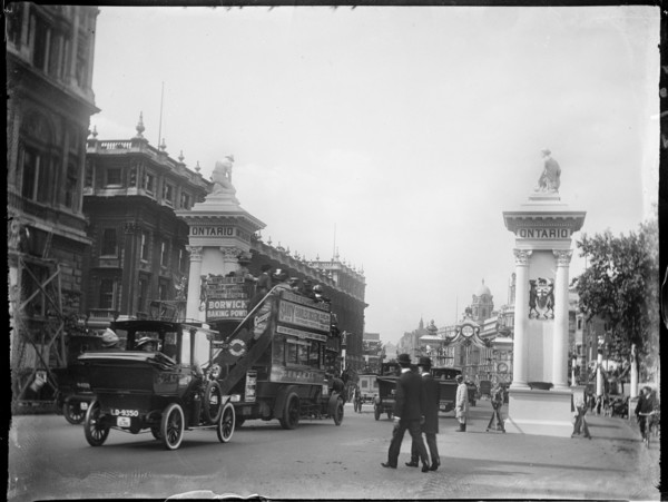 Whitehall, City of Westminster, London, 1911. Creator: Katherine Jean Macfee.