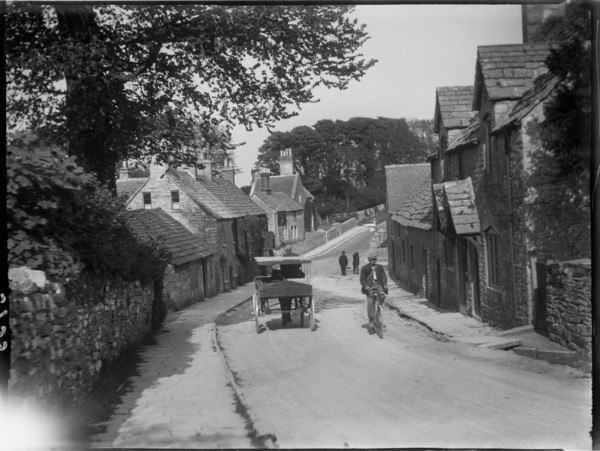 West Street, Kingston, Corfe Castle, Purbeck, Dorset, 1927. Creator: Katherine Jean Macfee.