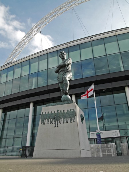 Wembley Stadium, Olympic Way, Brent, London, 2011. Creator: Simon Inglis.