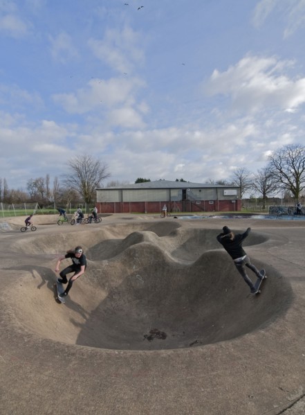 Byron Recreation Ground, Harrow Skatepark, Harrow, London, 2012. Creator: Simon Inglis.